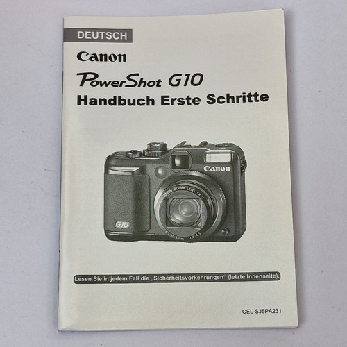 Canon powershot g10 camera - canon,