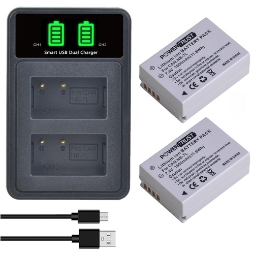 Powertrust 2pcs battery - 2pcs,