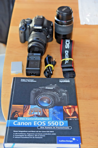 Canon eos 550d kit - 550d, 2