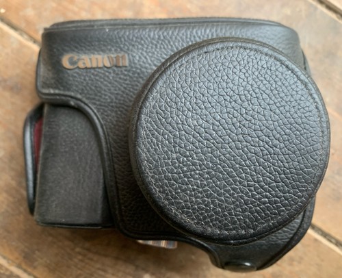 Canon leather case - canon,