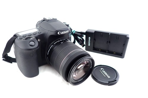 Canon eos 4000d with 55 - eos,