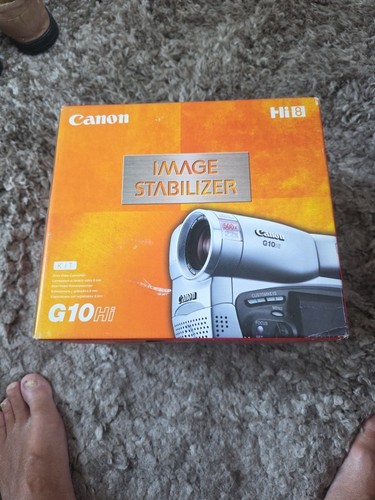 Canon g10hi camcorder - camcorder, boxed